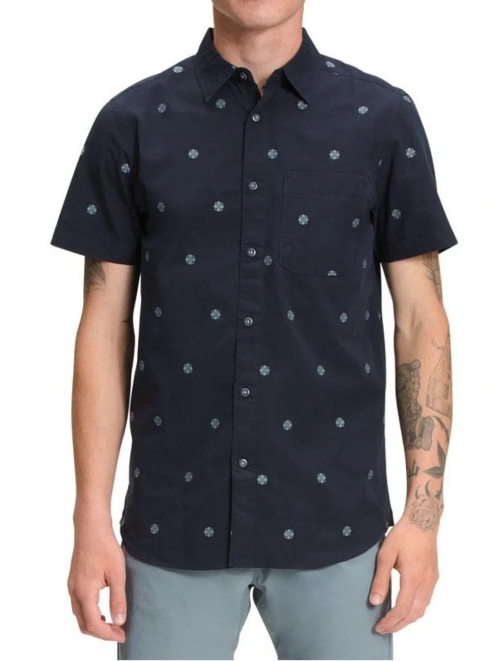 The North Face • Baytrail Jacquard Short Sleeve Camp Shirt